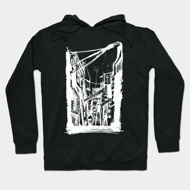 Perspective art Hoodie by TKDoodle